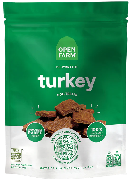 - Elderly dog ​​joint care mattressOpen Farm Dehydrated Turkey Treats 4.5oz