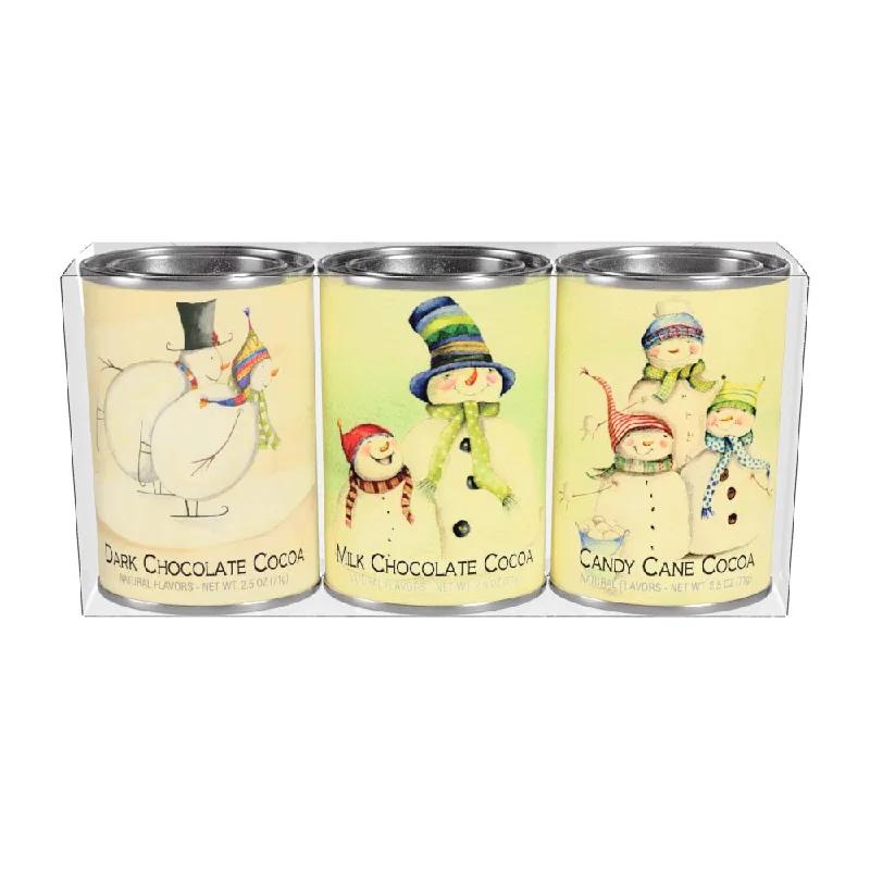 - Remote interactive pet feederDebbie Taylor-Kerman Snow Family Cocoa Gift Set (Three 2.5oz Tins)