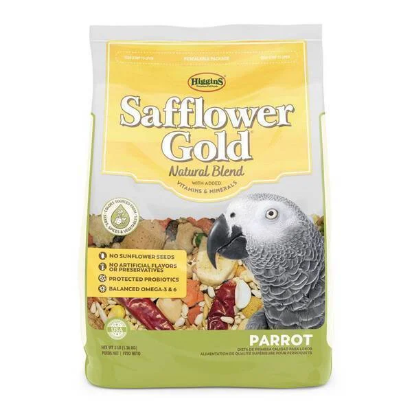 - Cat anti-jump window safety netHiggins Safflower Gold Parrot 3lb