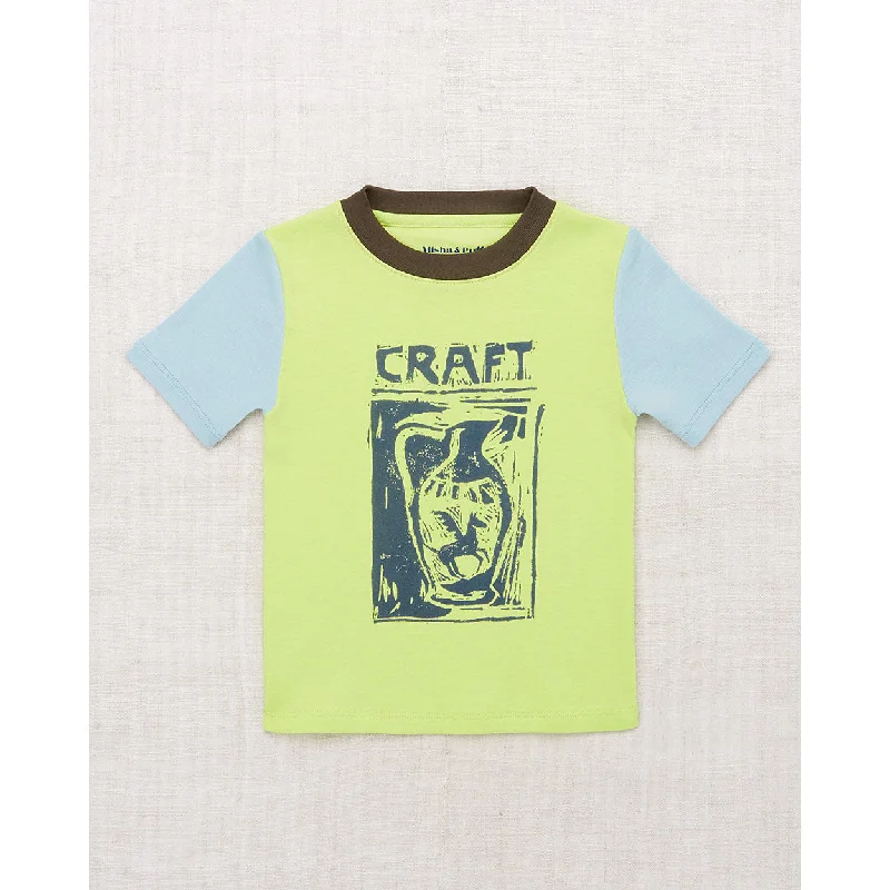 ---Misha and Puff Limeade Craft Ringer Tee