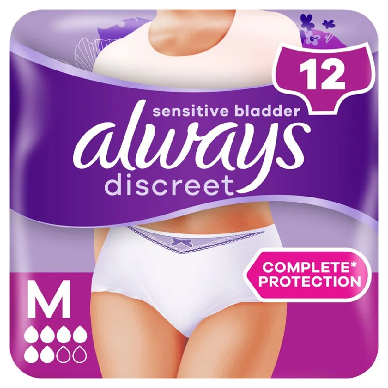  -Splash-proof food bowl AND Anti-choking slow food bowlAlways Discreet Underwear Incontinence Pants Normal M