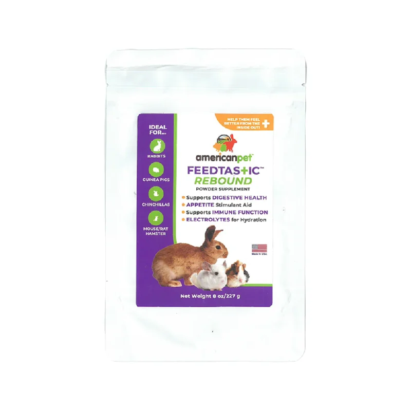 - Remote interactive pet feederAmerican Pet Feedtastic Rebound Powder Supplement 8oz