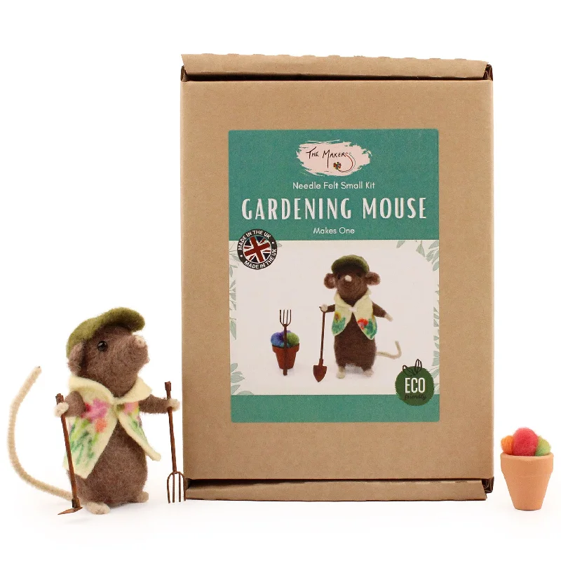 - Summer pet ice matThe Makerss - Small Gardening Mouse Needle Felt Kit