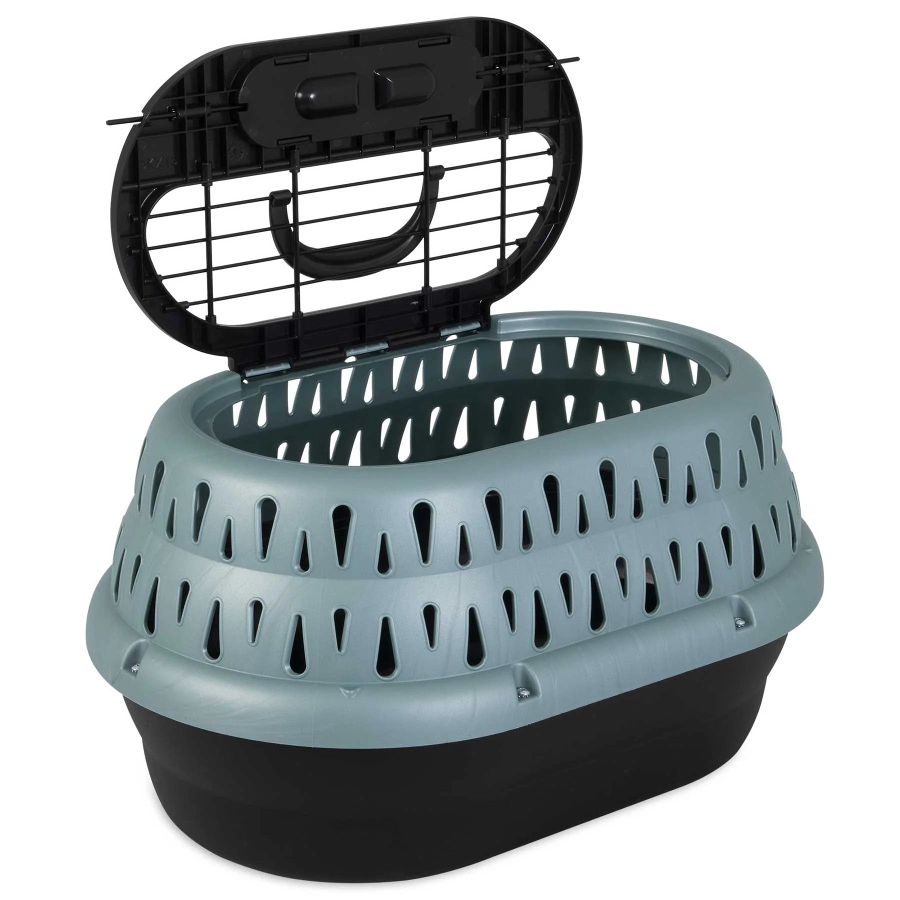 - Cat stress soothing sprayPetmate Top Load Cat Kennel - 19" Green