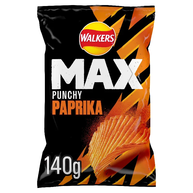 - Remote interactive pet feederWalkers Max Punchy Paprika Sharing Crisps 140g