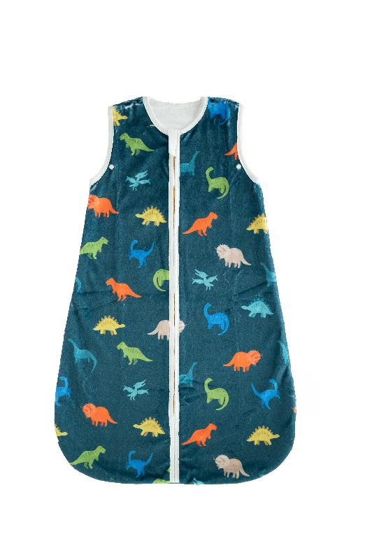 ---Jurassic Wearable Minky Blanket