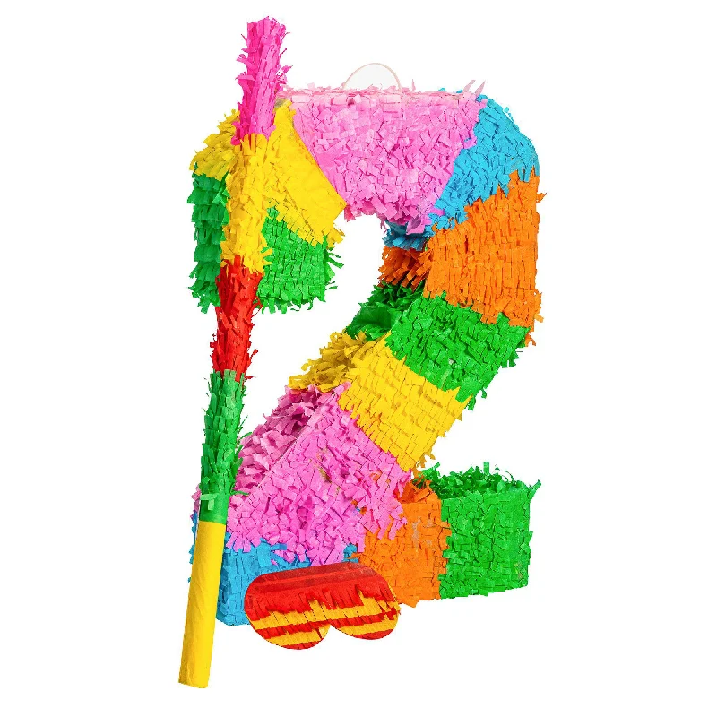 - Organic cotton dog bibsLarge Number 2 Pinata Party Set - By Fax Potato