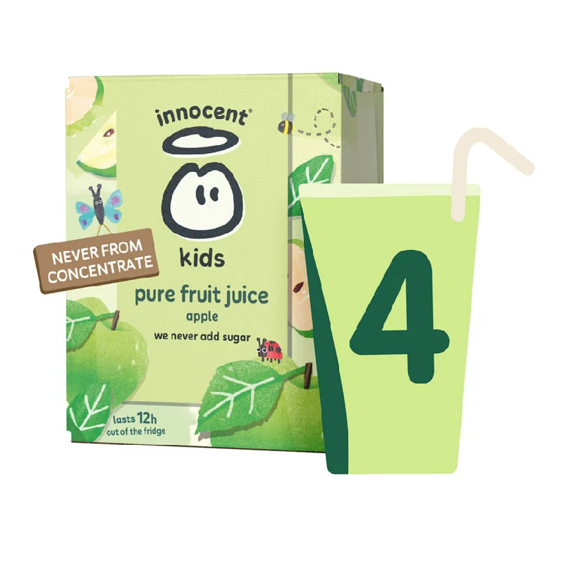 - Natural latex pet mattressInnocent Juice Just for Kids Amazing Apple 4 x 150ml