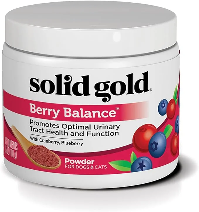 - Parrot climbing and standing wooden frameSolid Gold Supplements Berry Balance Urinary Tract Health Powder Dog & Cat Supplement, 3.5-oz jar