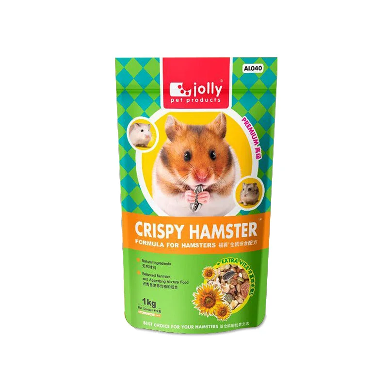 - Degradable pet feces bagJolly Crispy Hamster Food 1kg (AL040)