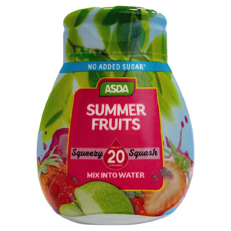 - Dog anti-slip matASDA Squeezy Squash Summer Fruits Flavour 66ml