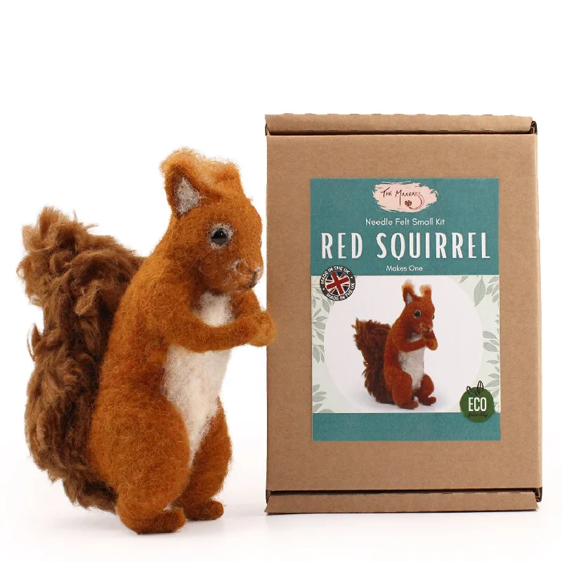 - Winter dog thick down jacketThe Makerss - Small Red Squirrel Needle Felt Kit