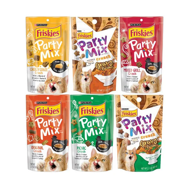 - Pet smart GPS locator*DONATION TO MUTTS RESCUE* Friskies Partymix 60g (Assorted)