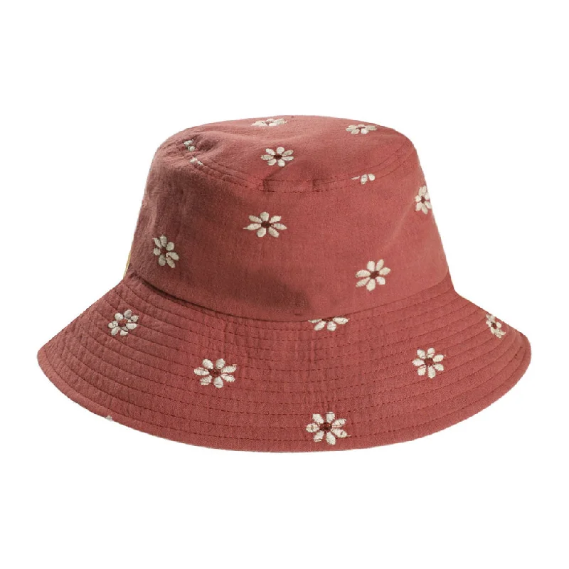 Pet ProductsRylee and Cru Embroidered Daisy Bucket Hat