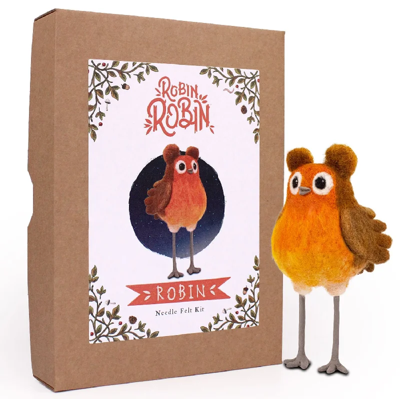 - Custom pet birthday cakeThe Makerss - Aardman Robin Robin Needle Felt Kit