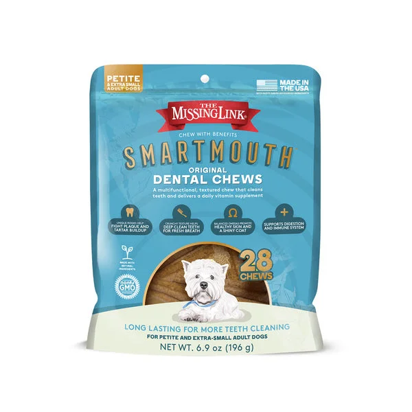 - Deodorizing cat litter tofu litterThe Missing Link Smartmouth Dental Dog Chews, Petite/X-Small, 28-count