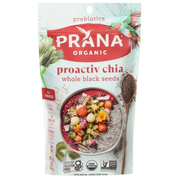 - Chinchilla cooling ice nest ceramic platePrana Chia Black Whole Proactiv Organic 10 Oz - Pack Of 6