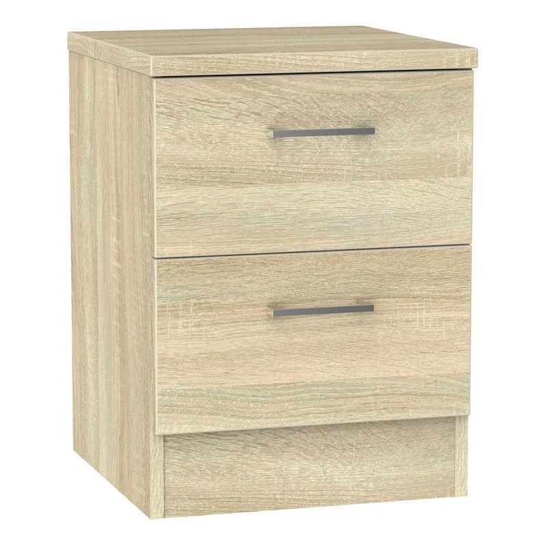 - Air box TSA certified check-inElmsett Slim Bedside Table Natural 2 Drawers